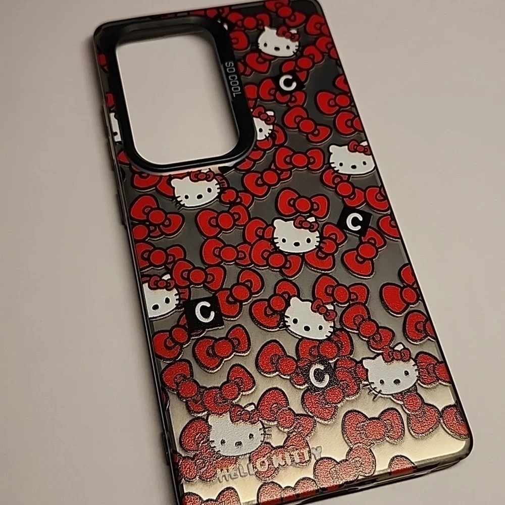 Brand new Samsung Galaxy S25 Ultra Hello Kitty Silicone Phone case